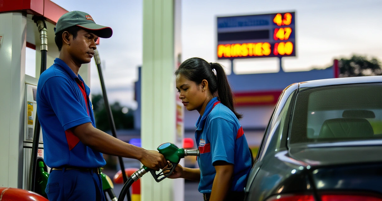 Piso Humina Papalapit sa P63, Bagong Oil Shock Banta sa Susunod na Presyo ng Gasolina