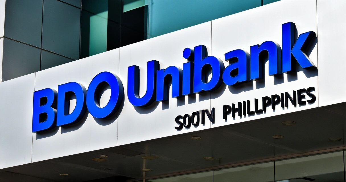 BDO Unibank branch sa Pilipinas, panlabas na view ng bangko