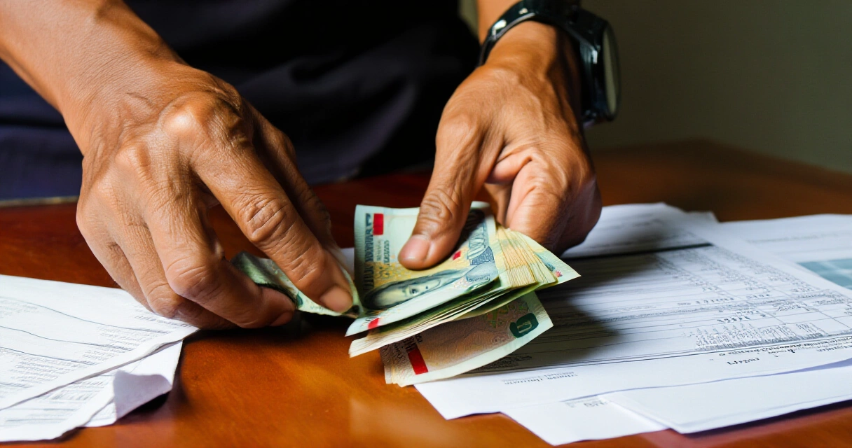 Pilipinong nagtatayo ng badyet at nagtatala ng mga utang sa papel