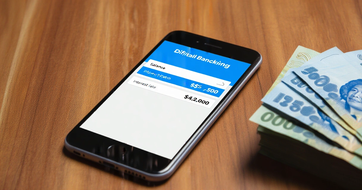 Digital bank app na nagpapakita ng mataas na interest rate sa savings account sa Pilipinas