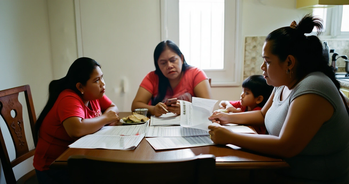 Pamilyang Pilipino nagre-review ng budget at gastusin sa bahay