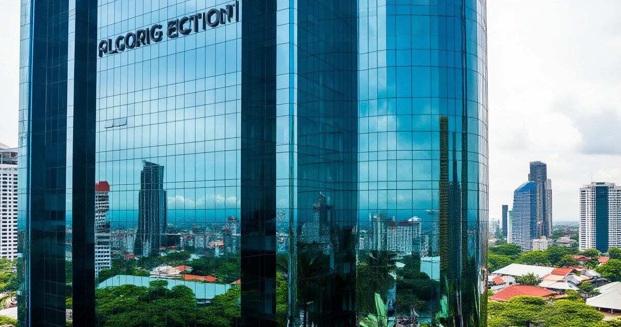 Larawan ng modernong opisina na kumakatawan sa malalaking insurance company sa Pilipinas