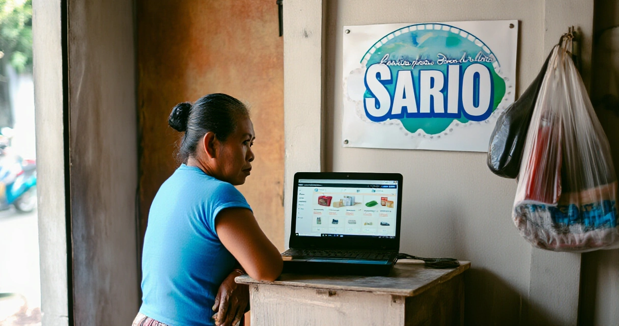 Negosyanteng Pilipino na nagpapatakbo ng pisikal na tindahan at online shop nang sabay