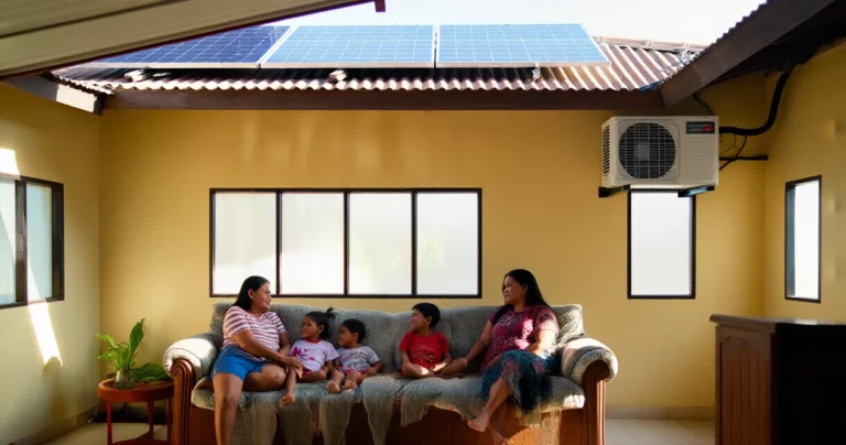 Pamilya sa Barangay na Nagtipid sa Kuryente Gamit ang Inverter Aircon at Solar Setup: Kwento at Gabay